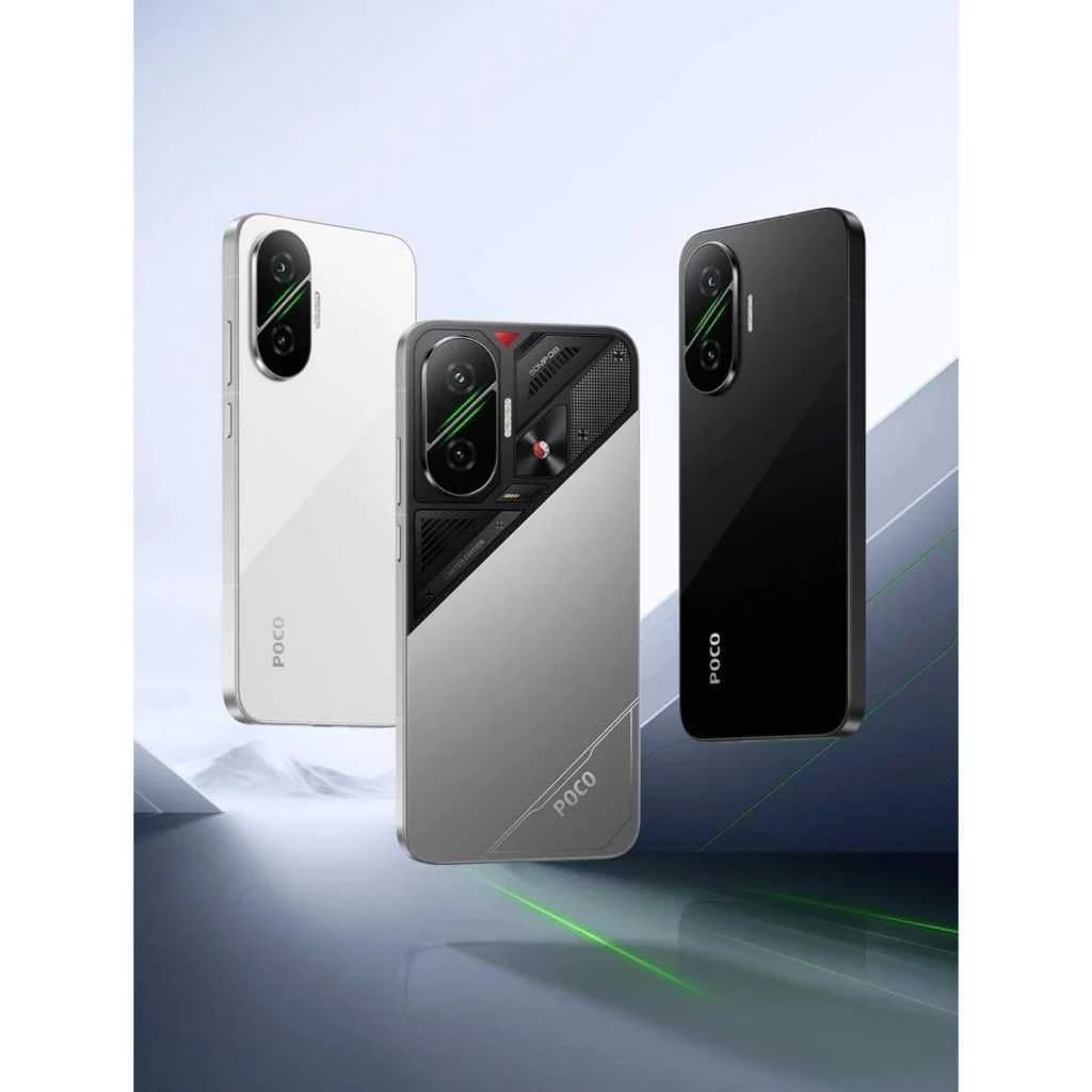 Xiaomi Poco F7 5G - Vista frontal e traseira do smartphone